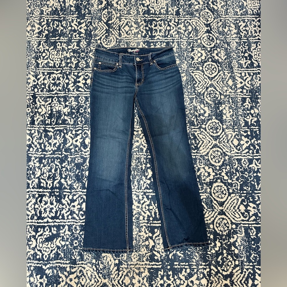 Wrangler Women's Dark Blue Boot Cut Jeans
